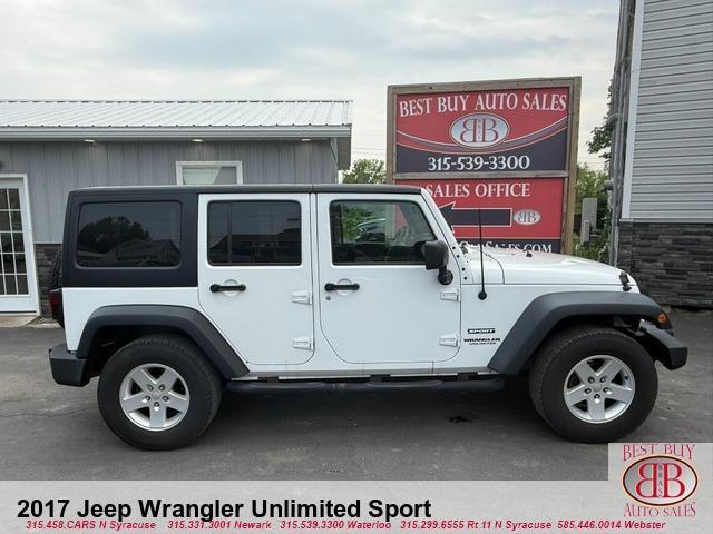 used 2017 Jeep Wrangler Unlimited car, priced at $18,995