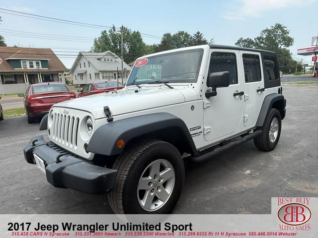 used 2017 Jeep Wrangler Unlimited car, priced at $18,995
