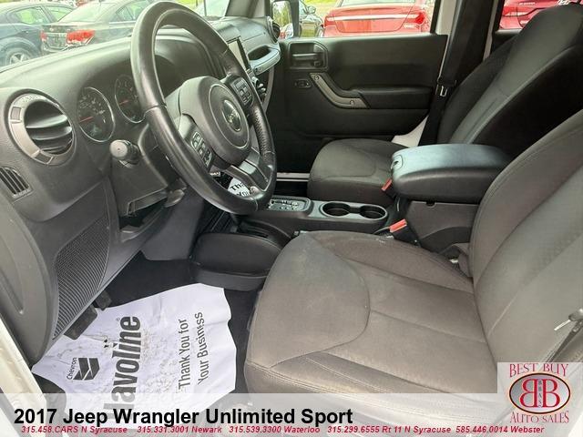 used 2017 Jeep Wrangler Unlimited car, priced at $18,995