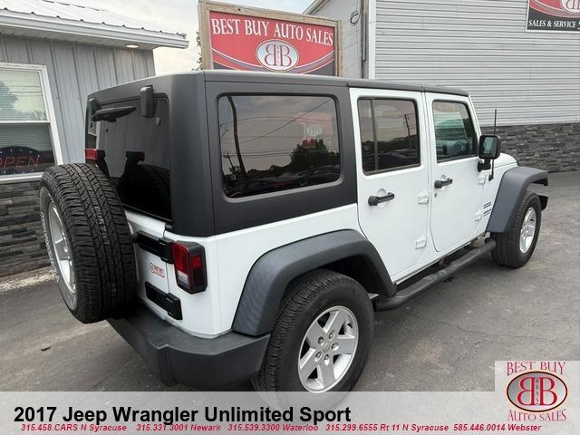 used 2017 Jeep Wrangler Unlimited car, priced at $18,995