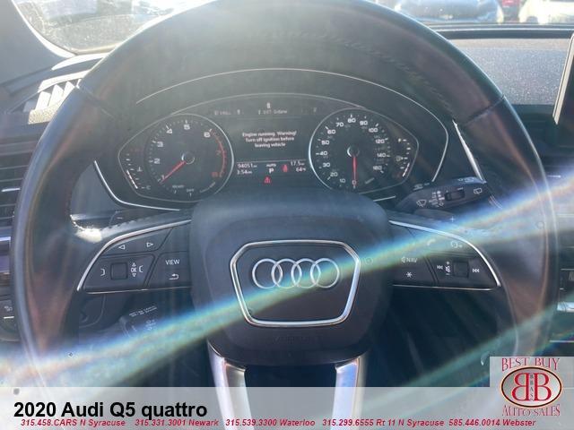 used 2020 Audi Q5 car, priced at $17,995