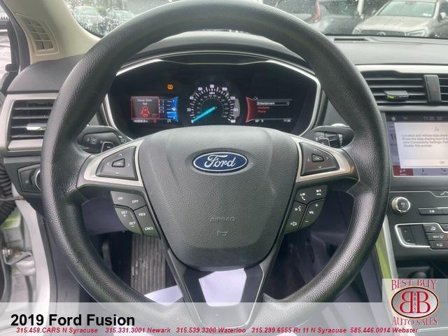 used 2019 Ford Fusion car, priced at $14,995
