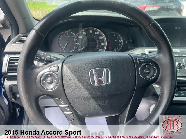 used 2015 Honda Accord car, priced at $15,995