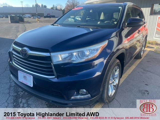 used 2015 Toyota Highlander car, priced at $17,995