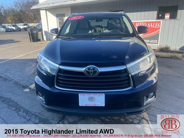 used 2015 Toyota Highlander car, priced at $17,995