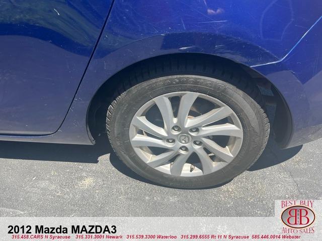 used 2012 Mazda Mazda3 car, priced at $8,995