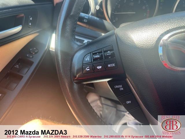 used 2012 Mazda Mazda3 car, priced at $8,995