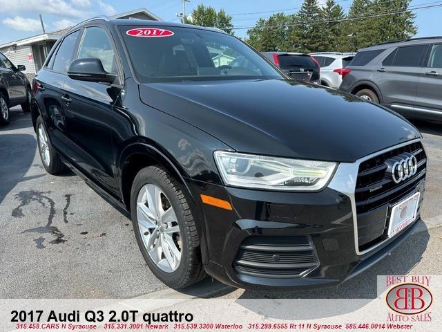 used 2017 Audi Q3 car, priced at $14,995