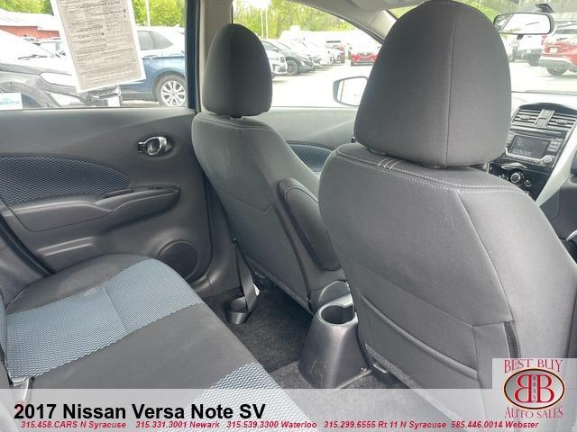 used 2017 Nissan Versa Note car, priced at $8,995