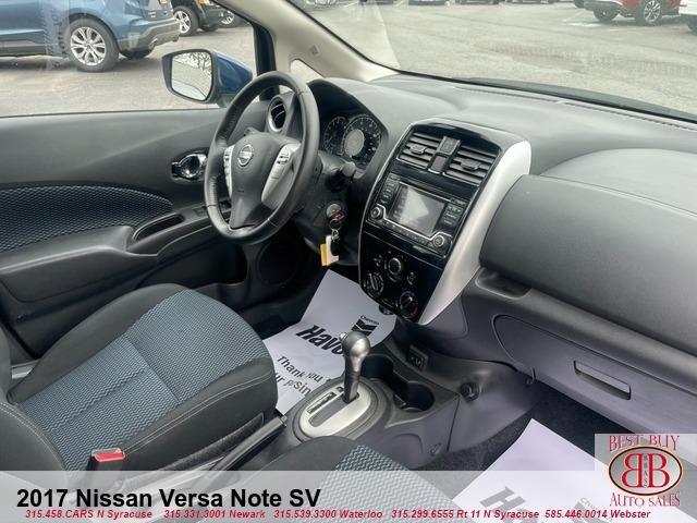 used 2017 Nissan Versa Note car, priced at $8,995
