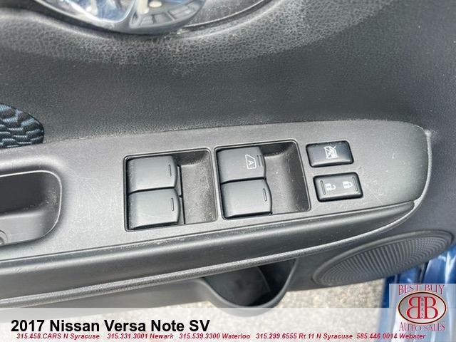 used 2017 Nissan Versa Note car, priced at $8,995