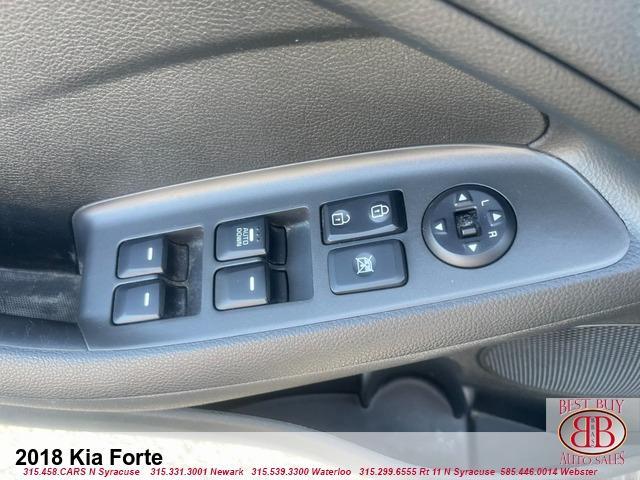 used 2018 Kia Forte car, priced at $12,995