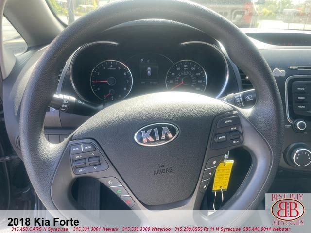 used 2018 Kia Forte car, priced at $12,995