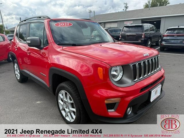 used 2021 Jeep Renegade car, priced at $17,995