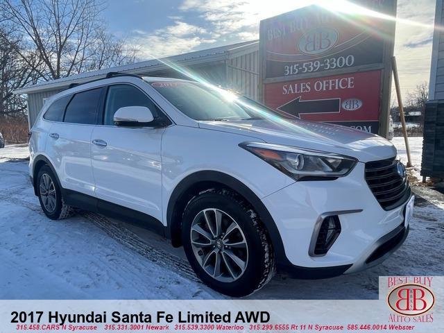 used 2017 Hyundai Santa Fe car, priced at $13,995