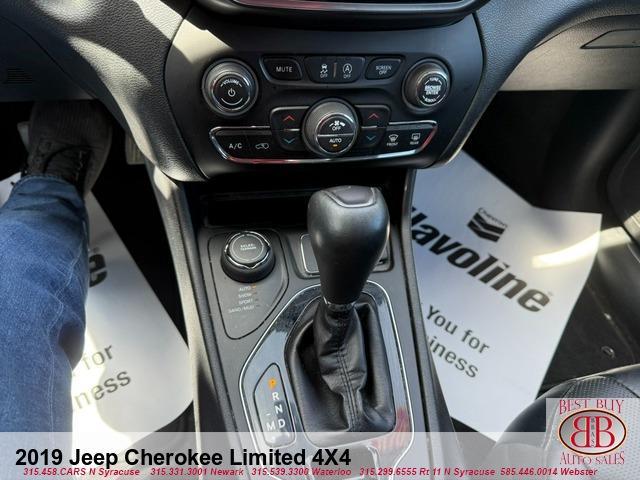 used 2019 Jeep Cherokee car, priced at $17,995