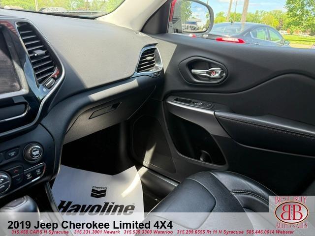 used 2019 Jeep Cherokee car, priced at $17,995