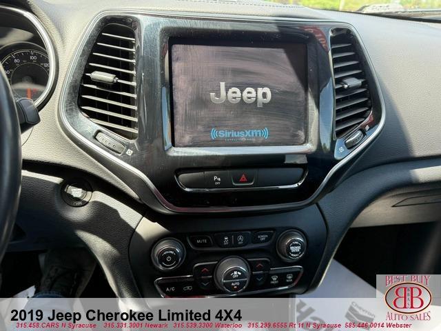 used 2019 Jeep Cherokee car, priced at $17,995