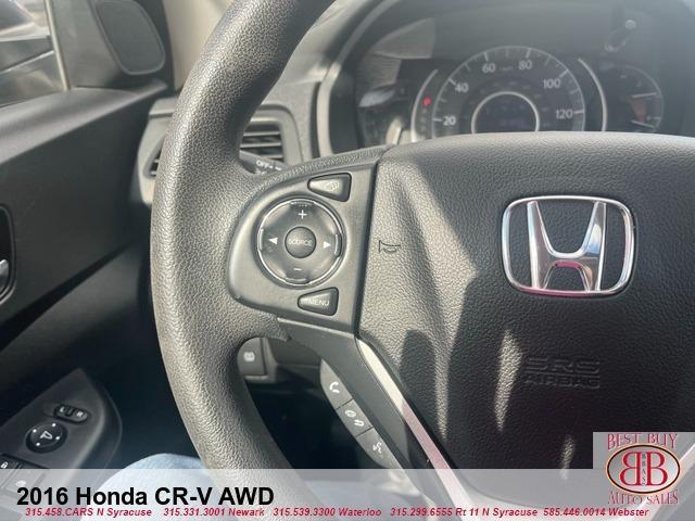 used 2016 Honda CR-V car, priced at $14,495