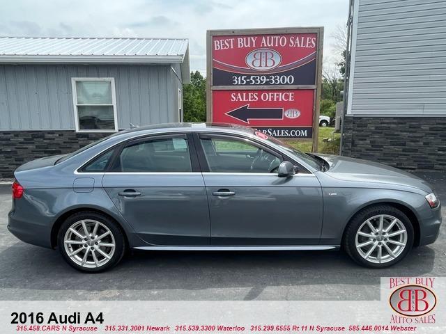 used 2016 Audi A4 car, priced at $13,995