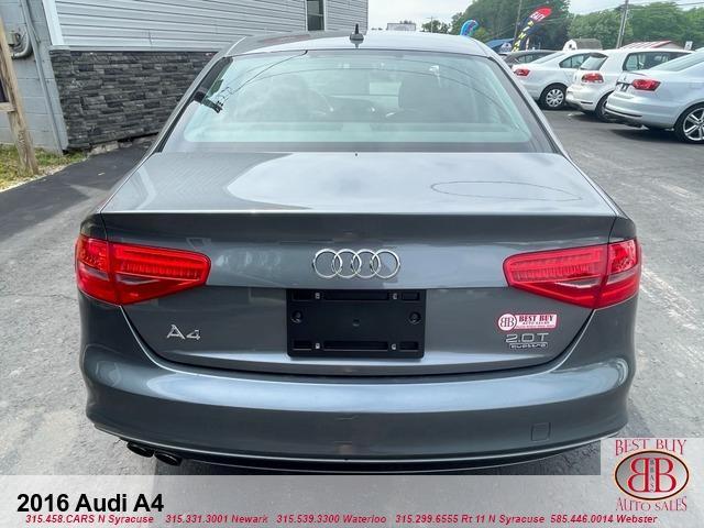 used 2016 Audi A4 car, priced at $13,995