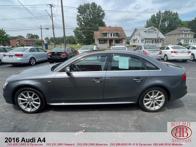 used 2016 Audi A4 car, priced at $13,995