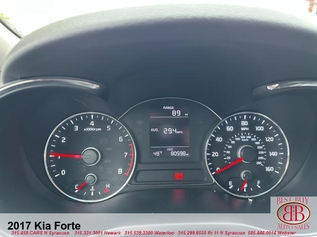 used 2017 Kia Forte car, priced at $10,900