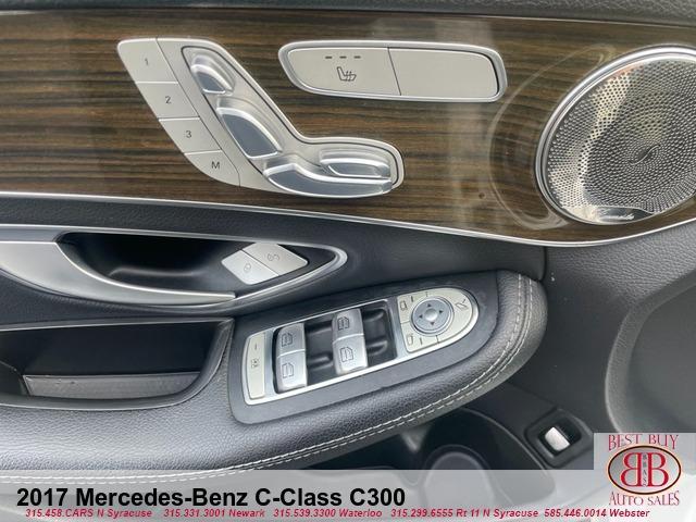 used 2017 Mercedes-Benz C-Class car, priced at $12,995