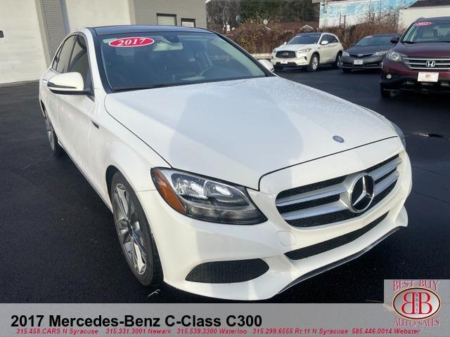 used 2017 Mercedes-Benz C-Class car, priced at $12,995