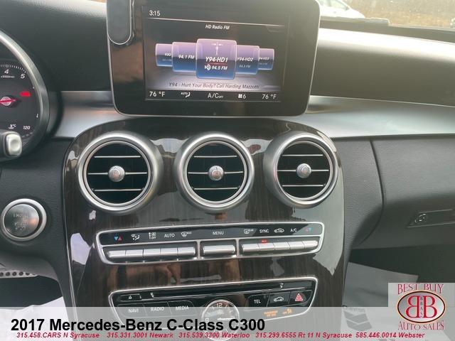 used 2017 Mercedes-Benz C-Class car, priced at $12,995