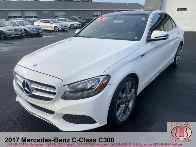 used 2017 Mercedes-Benz C-Class car, priced at $12,995