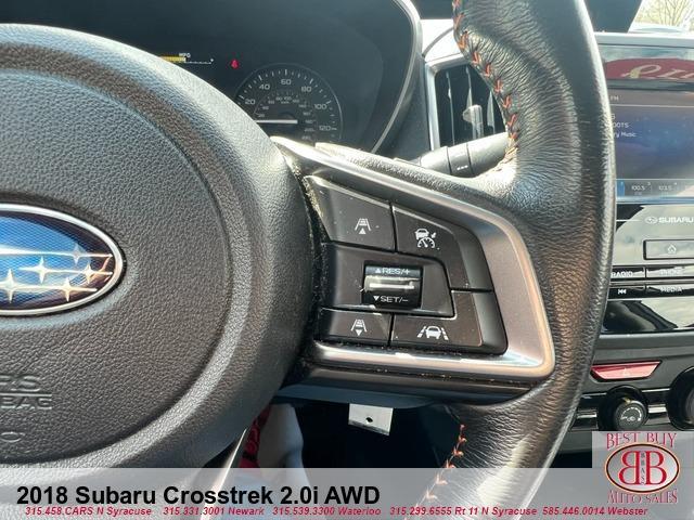 used 2018 Subaru Crosstrek car, priced at $13,995