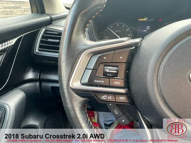 used 2018 Subaru Crosstrek car, priced at $13,995