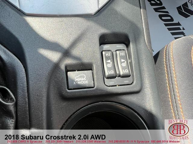 used 2018 Subaru Crosstrek car, priced at $13,995