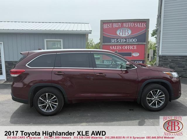 used 2017 Toyota Highlander car, priced at $18,995