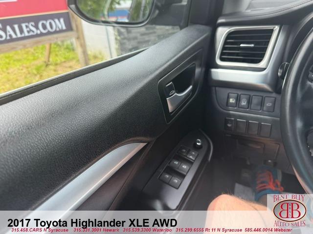 used 2017 Toyota Highlander car, priced at $18,995