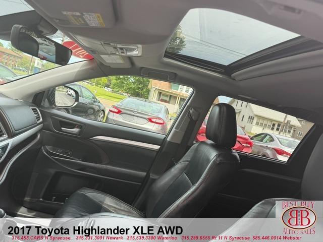 used 2017 Toyota Highlander car, priced at $18,995