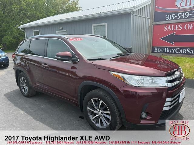 used 2017 Toyota Highlander car, priced at $18,995