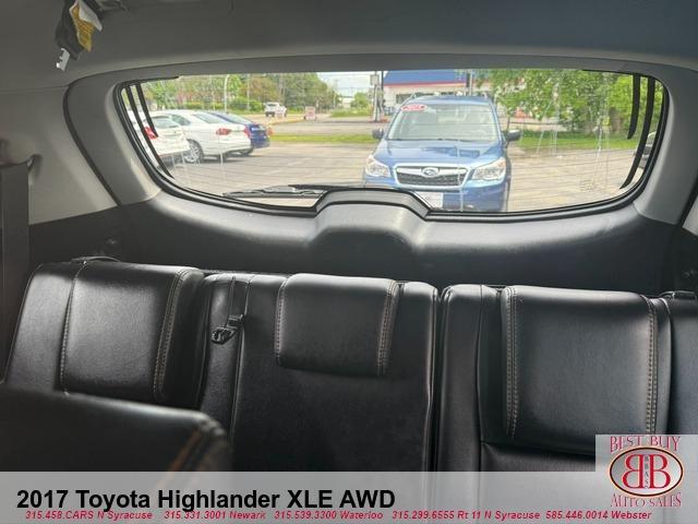 used 2017 Toyota Highlander car, priced at $18,995