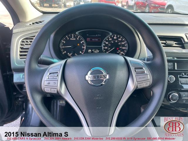 used 2015 Nissan Altima car, priced at $9,995