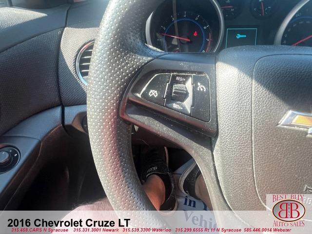 used 2016 Chevrolet Cruze Limited car, priced at $9,995