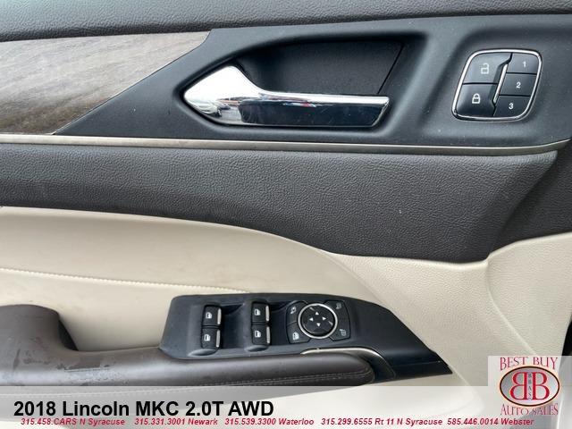used 2018 Lincoln MKC car, priced at $16,995