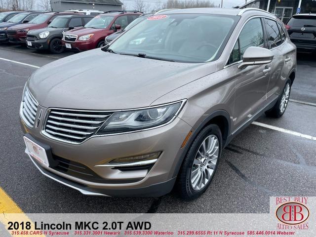 used 2018 Lincoln MKC car, priced at $16,995