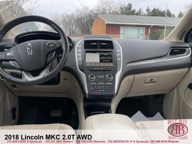 used 2018 Lincoln MKC car, priced at $16,995