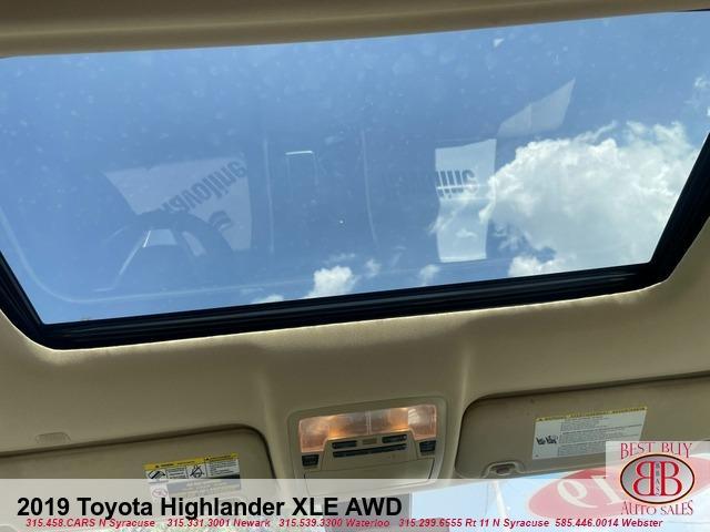 used 2019 Toyota Highlander car, priced at $23,995