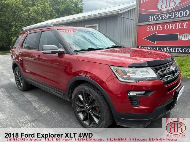 used 2018 Ford Explorer car, priced at $17,995