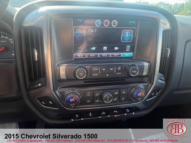 used 2015 Chevrolet Silverado 1500 car, priced at $21,995