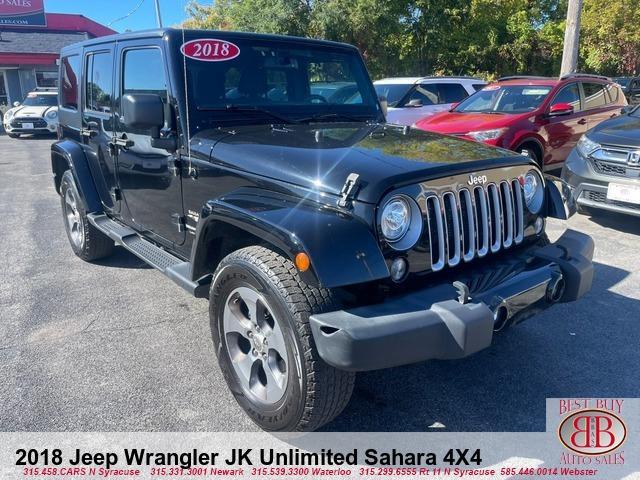 used 2018 Jeep Wrangler JK Unlimited car, priced at $21,995