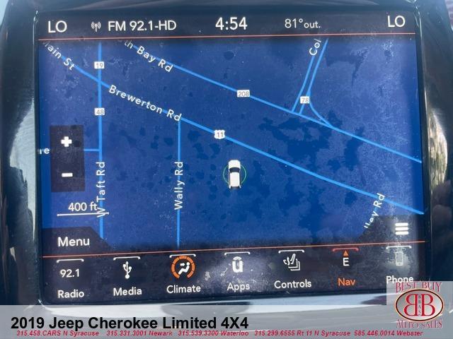 used 2019 Jeep Cherokee car, priced at $13,995