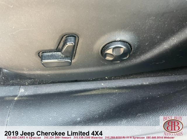 used 2019 Jeep Cherokee car, priced at $13,995